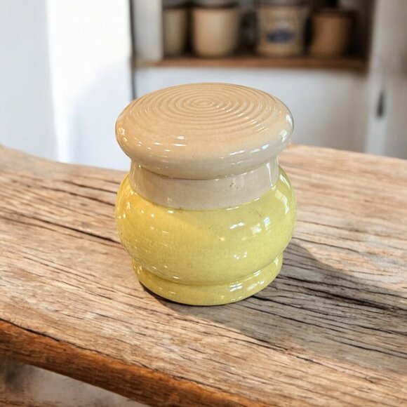 Vintage Retro Chef's Hat Grease Jar - Picture 3 of 16